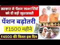 UP Pension 1500 Rupees Update 2026 | वृद्धावस्था पेंशन और निराश्रित महिला पेंशन पर CM का बड़ा ऐलान