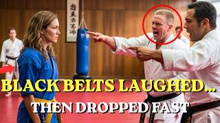 A Simple Woman Challenged at a Karate Class — She Turns Out to Be a Fighter