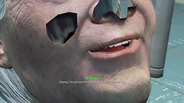 Fallout 4: NPC Through Floor And Up Close Face Glitch