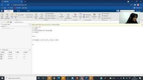 INTEGRAL DENGAN MENGGUNAKAN SOFTWARE MATLAB