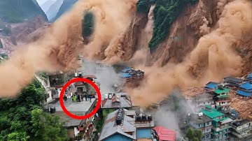 Major Disaster Strikes Indonesia! Tens of Thousands of Landslides Destroy Sumatra