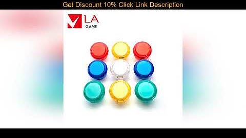 Review arcade button 30mm 24mm illuminated button with microswitch diy arcade kit for arcade machin