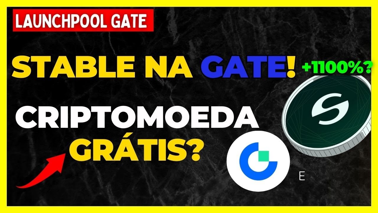 Projeto Gate Launchpool: Stable (STABLE) Faça staking de BTC, GT ou STABLE para reivindicar airdrops