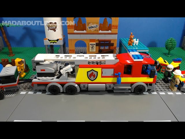træk uld over øjnene Delvis betale sig LEGO City Fire Brigade 60321. - YouTube