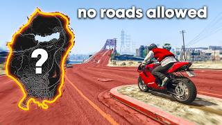 Can You Lap Around The GTA 5 Map Without Touching Roads