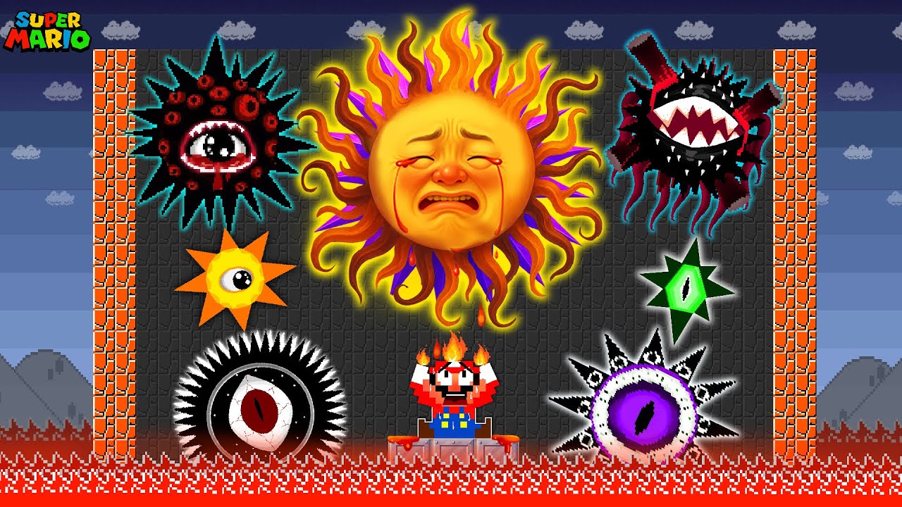 Mario vs Suika | THE FLOOR is LAVA: Mr.Sun’s Saddest MONSTER Transformation