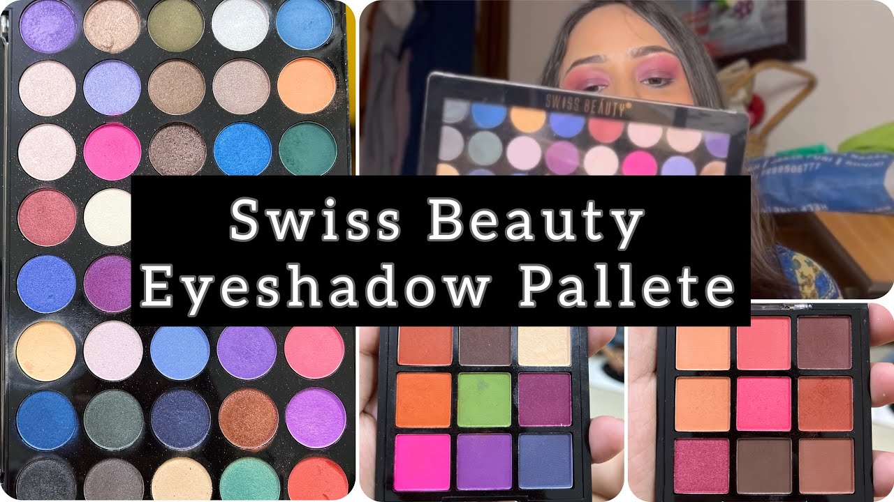 Swiss beauty ultimate eyeshadow palette 04 Swiss beauty eyeshadow 06