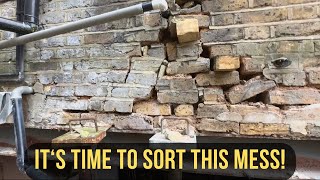 Fixing up this unstable wall Rescuing a cowboy build - Day 43 by Build and repair and restore 15,128 views 3 months ago 1 hour