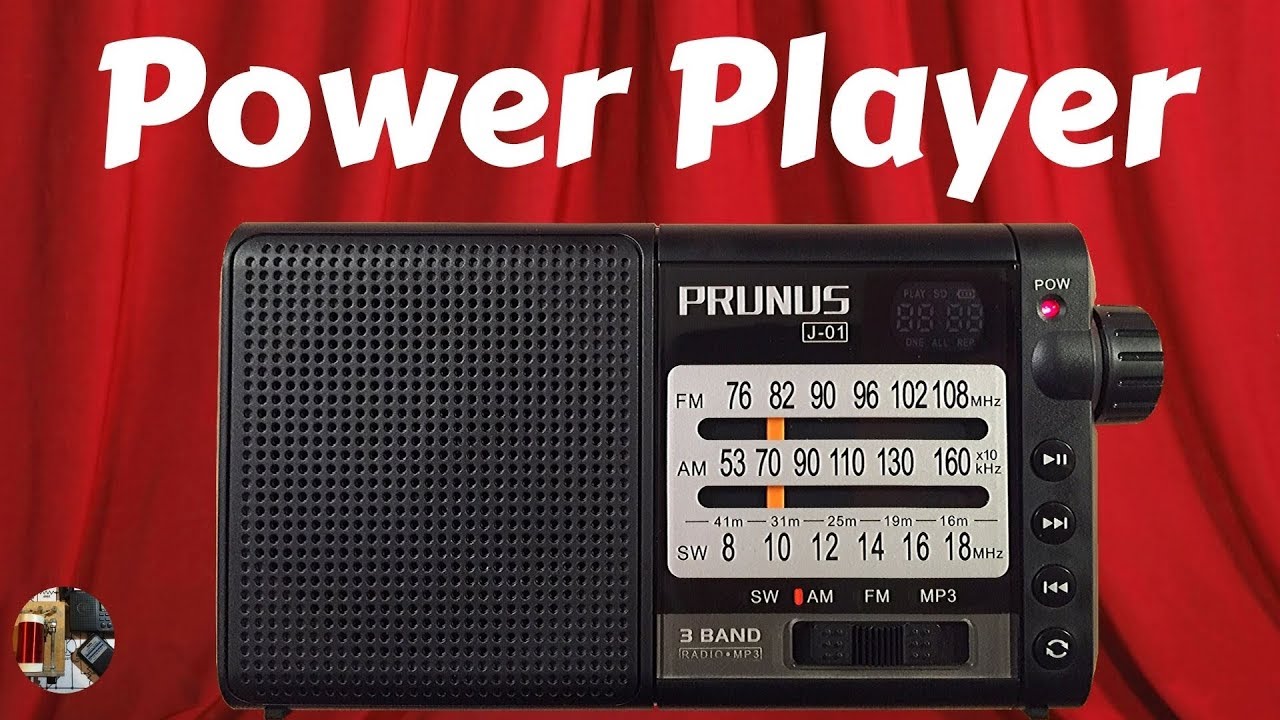 Prunus J01 AM FM Shortwave Portable Radio Review YouTube