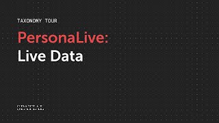 PersonaLive Taxonomy Tour — Live Data