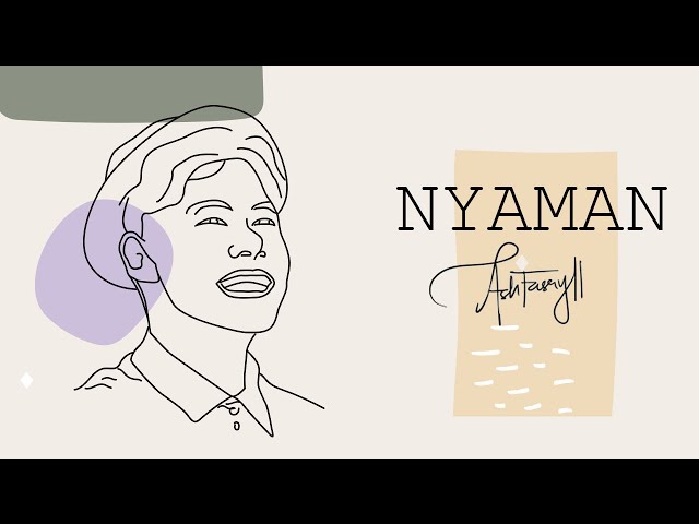 Nyaman - Ash Fasryll | Official Lyrics Video class=