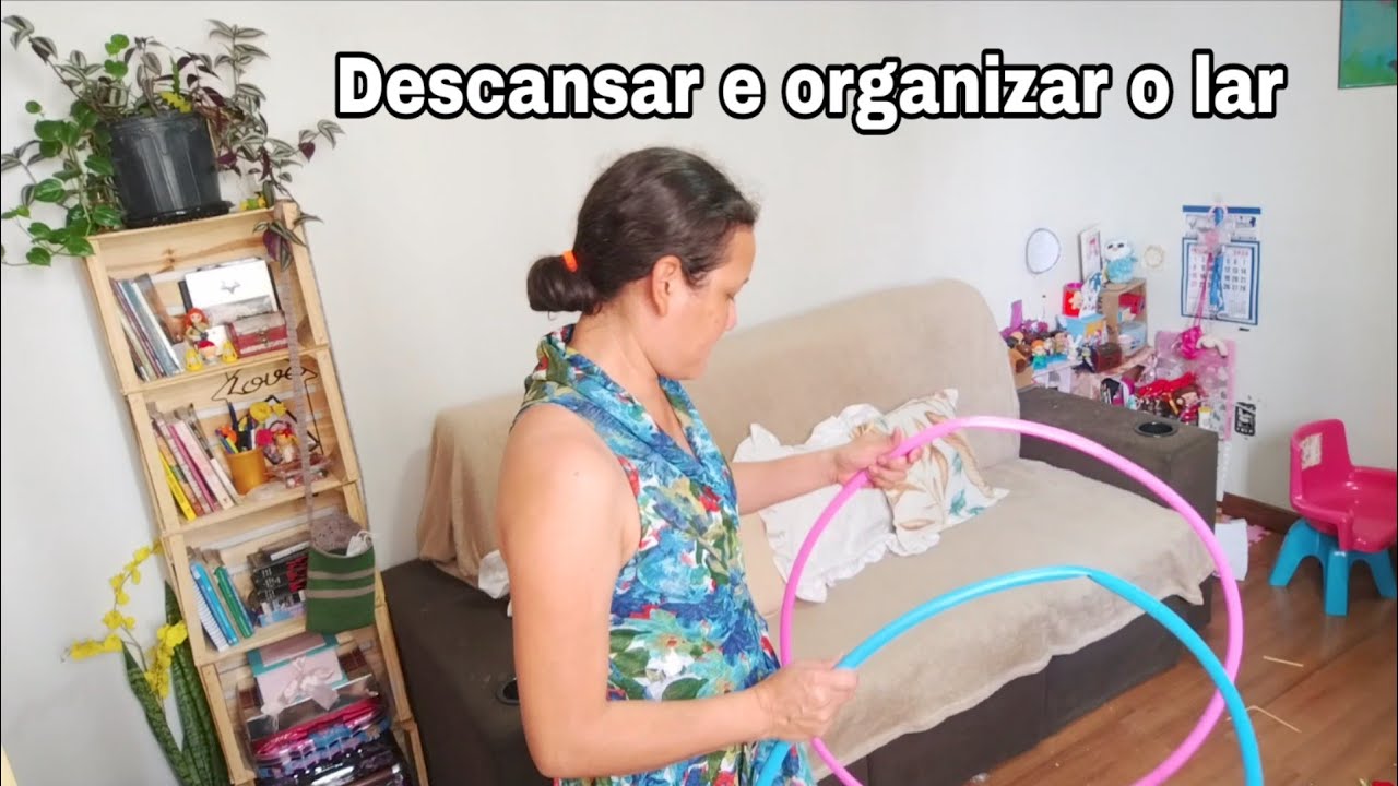 Rotina simples e sem pressa | Descansar e organizar o lar em dias comuns