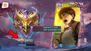 LAST MATCH TO MYTHICAL HONOR!! EARLY PUSH RANK AND TOP GLOBAL YIN!!🤯 (  SF6 Part2 Giveaway!)