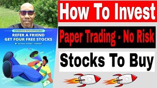 Stock Market For Beginners 2021. How To Invest Step By Step. Paper screenshot 5