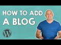 Add a Blog to Existing WordPress Website | Create a Blog for Business or eCommerce Store WordPress