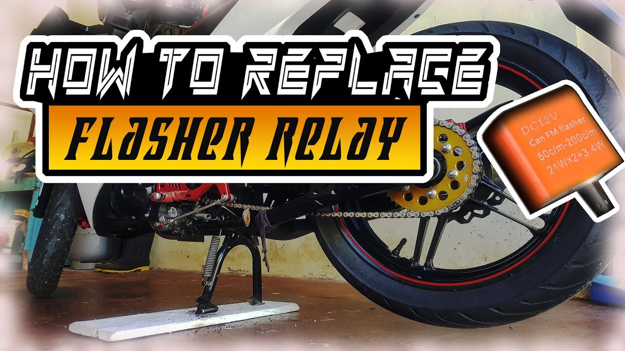 Install Flasher Relay HOW TO REPLACE FLASHER RELAY | SNIPER 150 | - YouTube