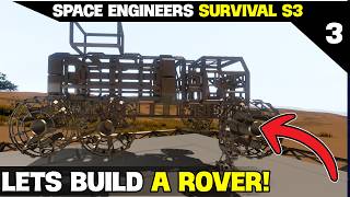 Space Engineers Survival (EP3) | BUILDING A ROVER [2026]