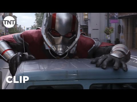 Ant-Man and The Wasp: Scott Lang, Hope Van Dyne, and Ava Starr Car Chase [CLIP] | TNT