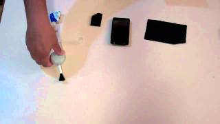 InvisibleShield install on HTC Evo 4g