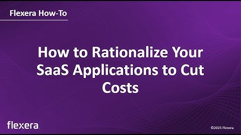 How to Rationalize Your SaaS Applications to Cut Costs