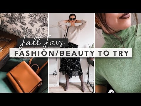 Fall Favourites You Need to Try in Fashion and Beauty | by Erin Elizabeth