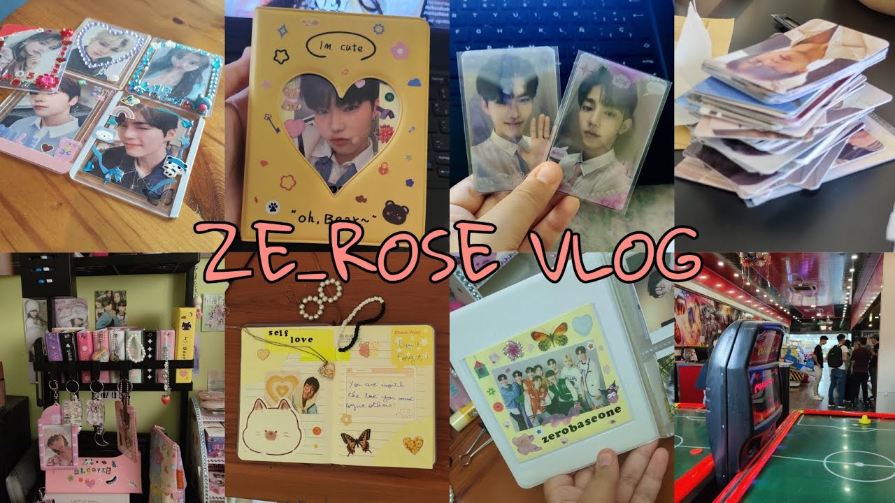 [제로즈 브이로그] ZE_ROSE Vlog | unboxings, decos, hauls...etc - YouTube