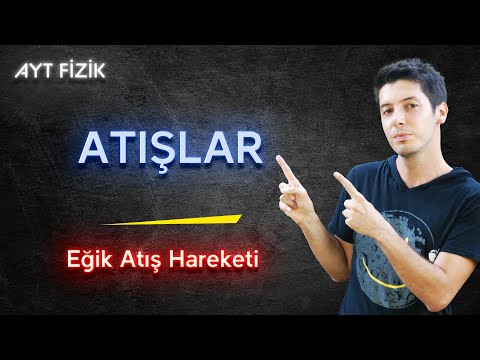 19) Atışlar - Eğik Atış Hareketi & Örnek Sorular + Simülasyon. AYT Fizik Kampı 2023