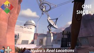 Team Fortress One Shot - Hydro's Real Locations