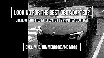 Kies Motorsports wireless OBD adapter - why settle for anything less?  Coding, tuning and more!
