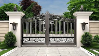 Top 100 Modern Gate Design Ideas 2024 Main Gates Ideas For Home Exterior Gardens | Sliding Gates P4