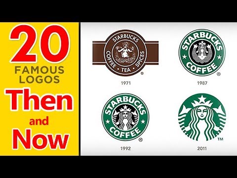 20 Famous Company Logos Then And Now