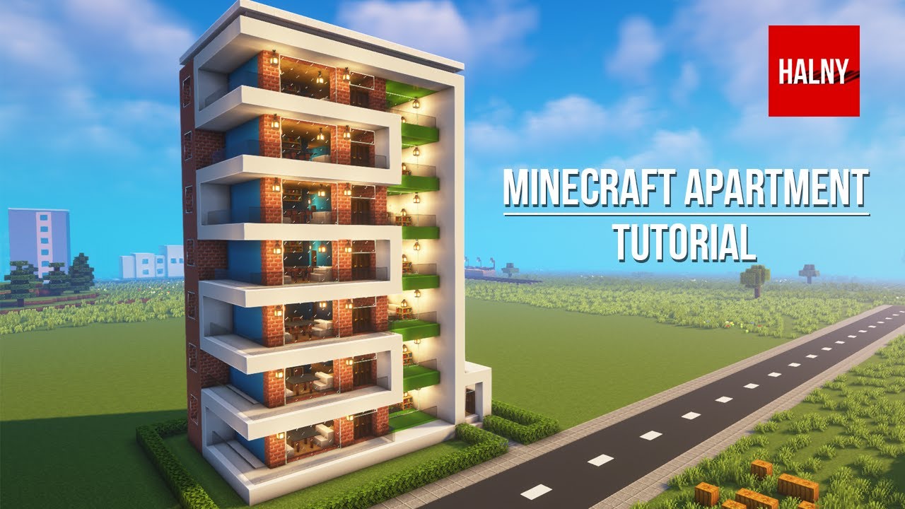 Minecraft Apartment Tutorial Build YouTube