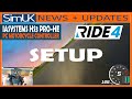 Installation  setup of the hs3 prohe motorcycle controller for pc on ride 4 first look