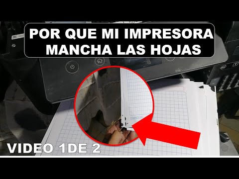 Video: ¿Las impresoras de inyección de tinta manchan?