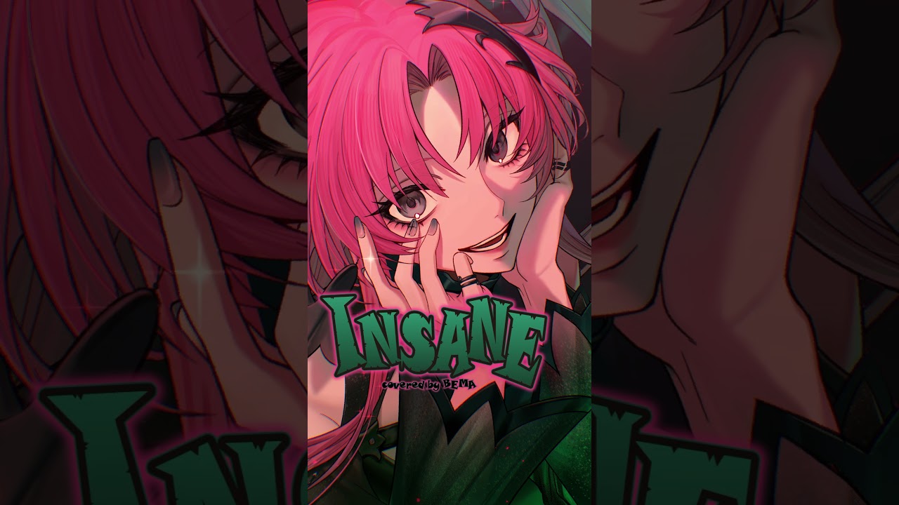 【歌ってみた】INSANE - Black Gryph0n & Baasik covered by 琶舞【神椿】