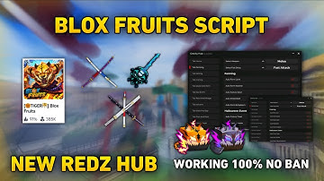 The New Redz Hub Script 2025 WORKING 100% No Ban | Auto Sea Events, Auto Mirage, Auto TTK, Auto CDK