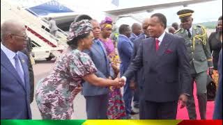 Retour à #Brazzaville du président Denis #Sassou-N’Guesso