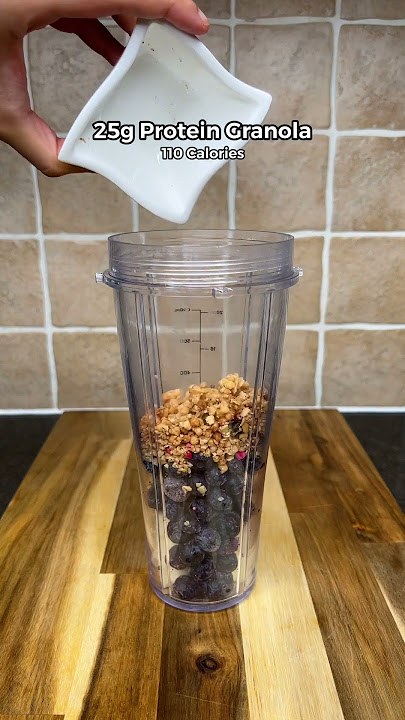 High Protein Breakfast Smoothie! Struggle to eat in the morning? #smoothie #fitness #fatloss #recipe