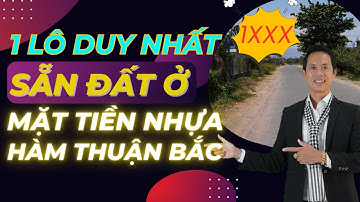Chỉ 1 lô duy nhất hơn 1.700 mét vuông sẵn đất ở ngay đường nhựa Hàm Thuận Bắc mà giá chỉ 1xxx |