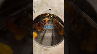 Hdpe pipe machine making process #shorts