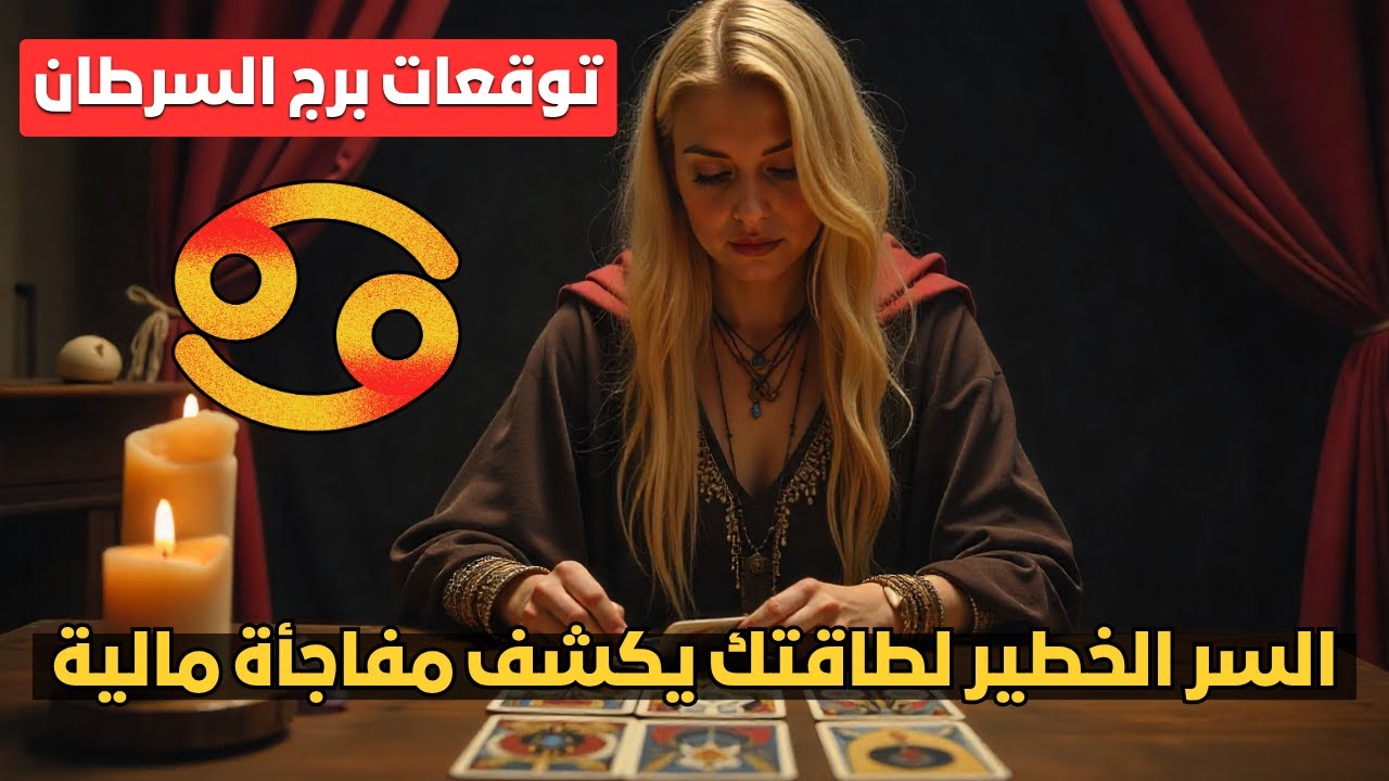 توقعات برج السرطان ♋️ كشف السر الخطير في طاقتك 🔮 ومفاجأة مالية في طريقها ليك 💰 استعد