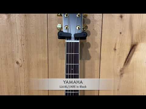 Yamaha LL6 ARE Black Acoustic Guitar