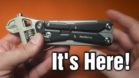 New Multitool (Ratcheting Wrench, Nextool W4)