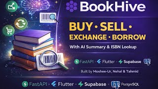 BookHive–Online Book Management System (FastAPI, Flutter, PostgreSQL) | CSE370 Project Demo | BRACU