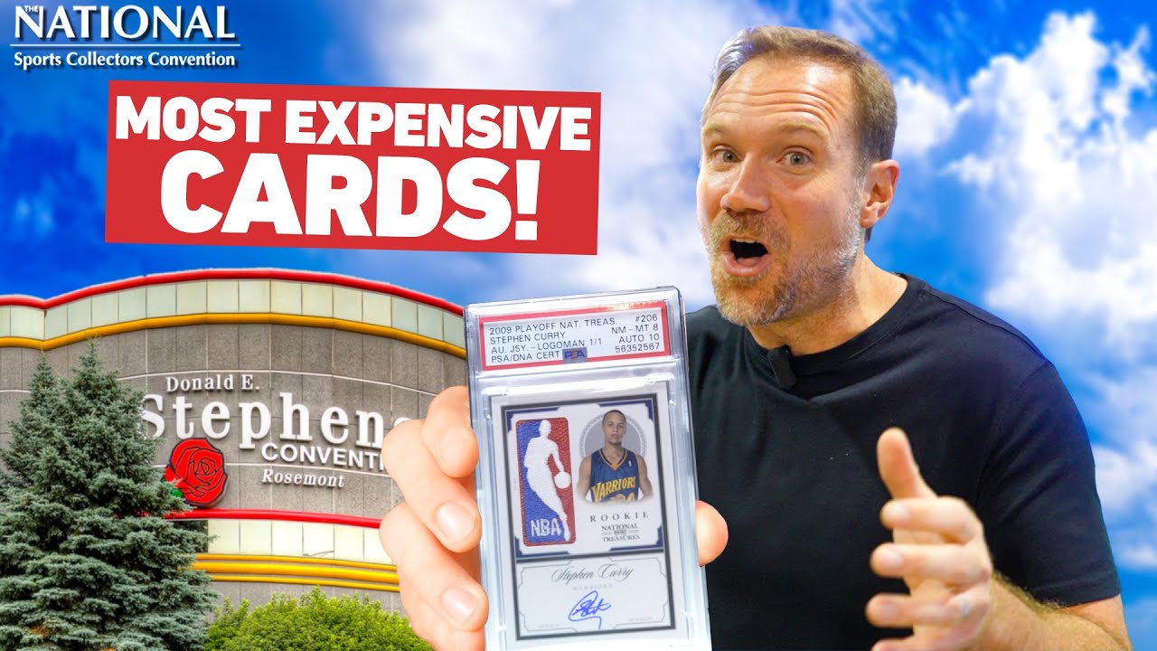 The Most EXPENSIVE and AMAZING Cards at the National (2023)
