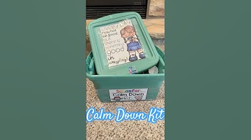 Calm Down Kits for #emotionalregulation #calmdownkit #workedforme