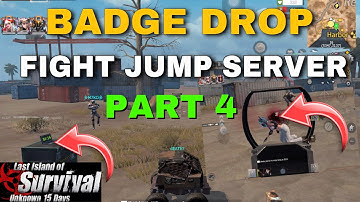 JUMP SERVER BADGE🥇DROP FIGHT | 💪Last island of survival | Last Day Rule Survival