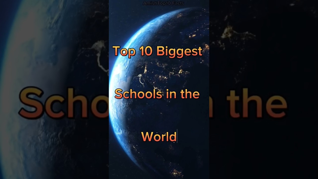 Top 10 Biggest University in the World  shorts  school  shortsfeed