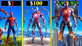 $১ এর ROBOTIC SPIDERMAN থেকে $১,০০০,০০০ STRONGEST ROBOT SPIDERMAN এ আপগ্রেড ! GTA 5