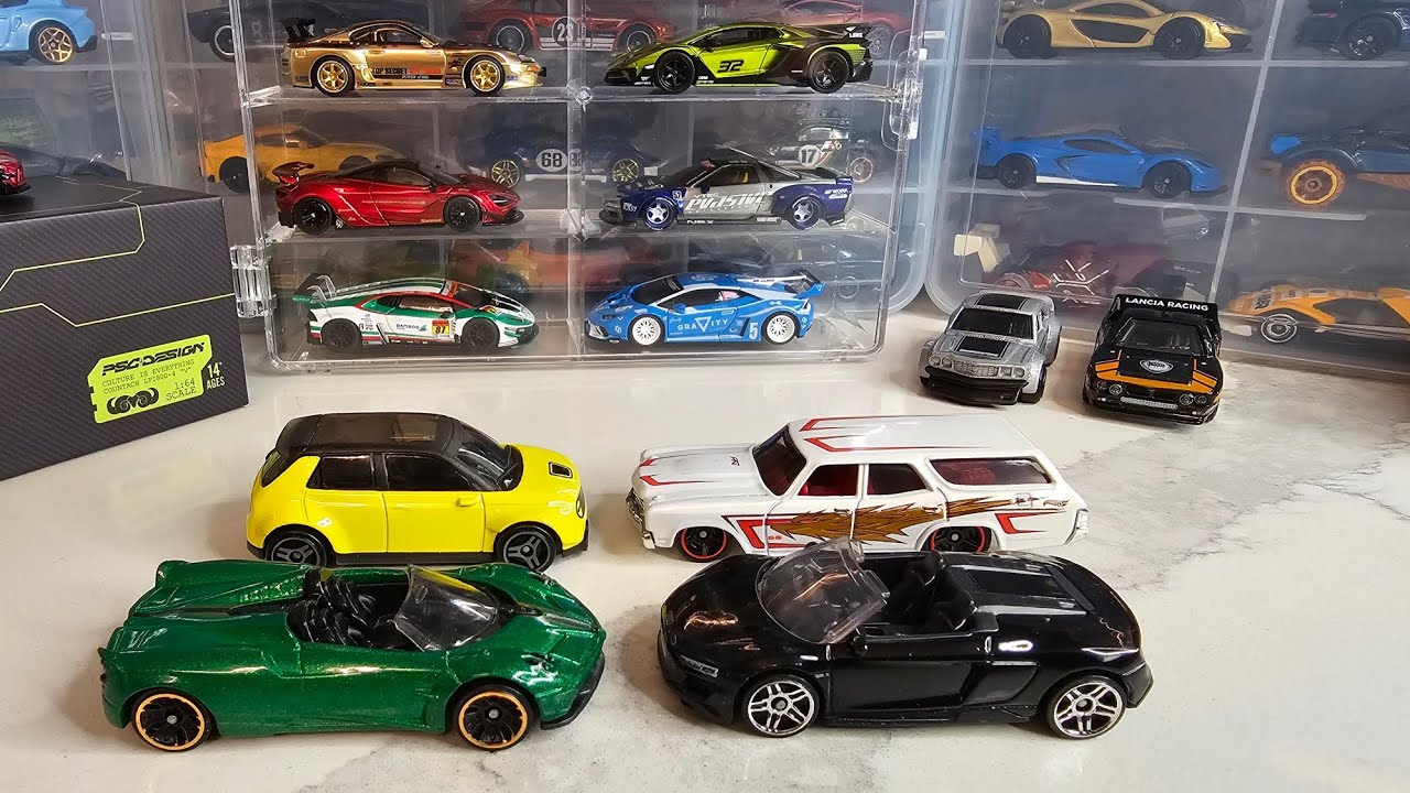 Unboxing & Comparison of Hot wheels E case vs Pop Race